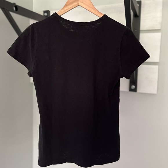 J.Crew black crewneck Tshirt size small - Picture 3 of 3